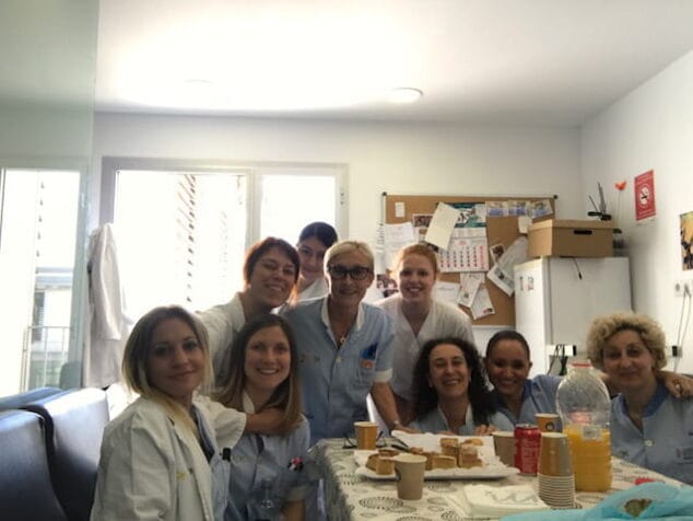 El Hospital de Dénia celebra con sus trabajadores su décimo aniversario 13 x aniversario de marina salud