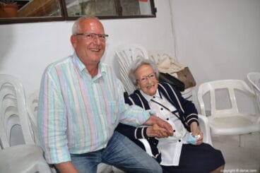 Vicent Grimalt y su madre