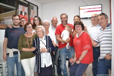 Familia de Vicent Grimalt durante la celebración