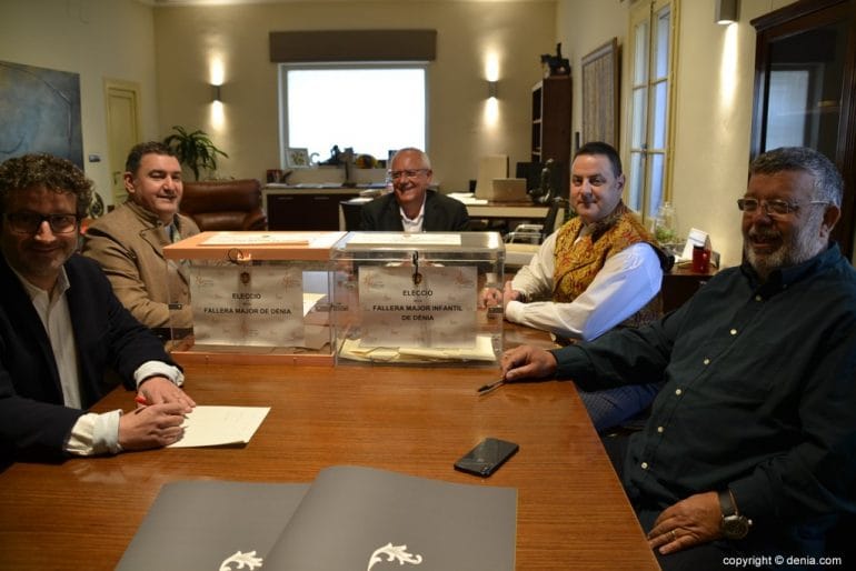 Elección de las falleras mayores de Dénia 2020 - Recuento de votos