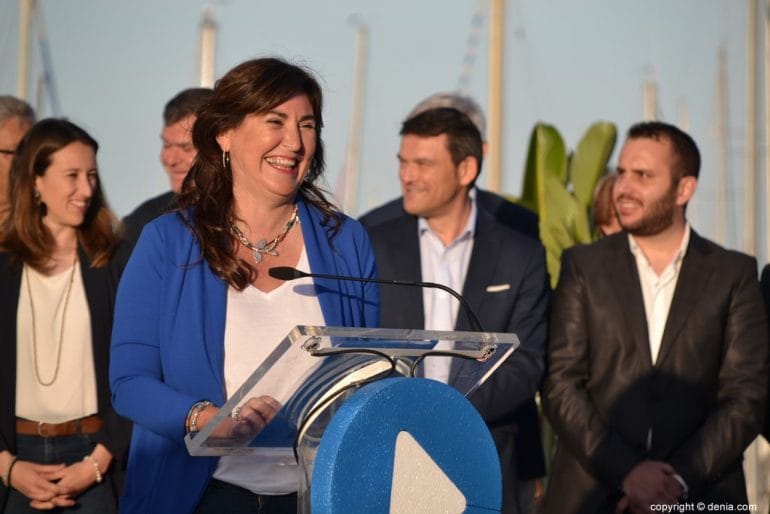 Inicio de campaña del PP de Dénia - María Mut