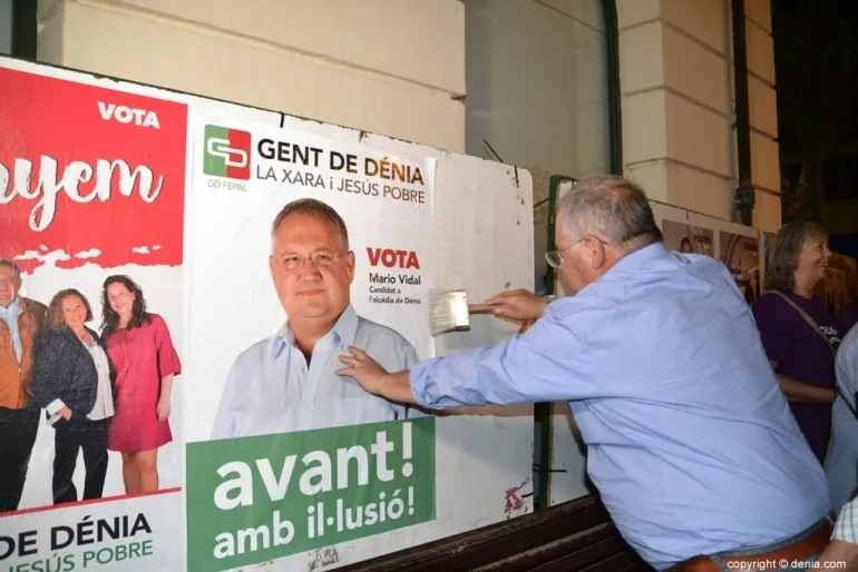10 Pegada de Carteles campaña 2019 - Mario Vidal