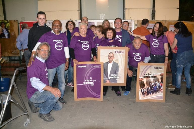 11 Pegada de Carteles campaña 2019 - Podem