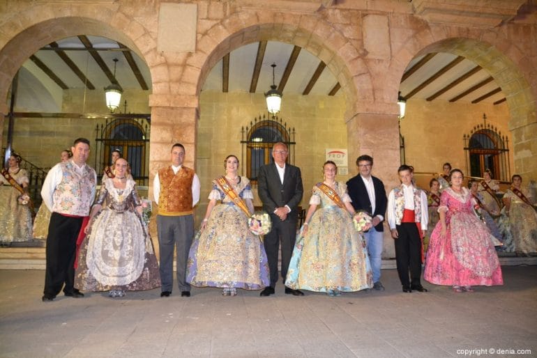 Elección de las falleras mayores de Dénia 2020 - Falla Saladar