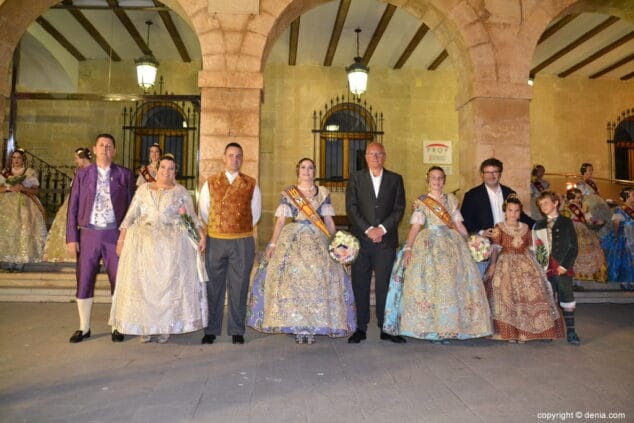 39 eleccion de las falleras mayores de denia 2020 falla baix la mar