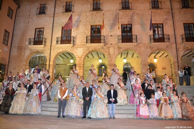 Choice of the major fallas of Dénia 2020 - 2020 charges