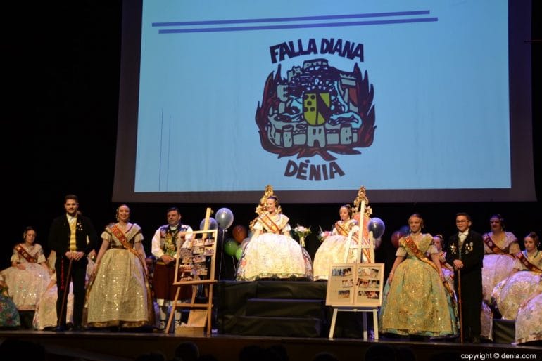 Despedida de las falleras mayores de Dénia 2019 - Falla Diana 2019