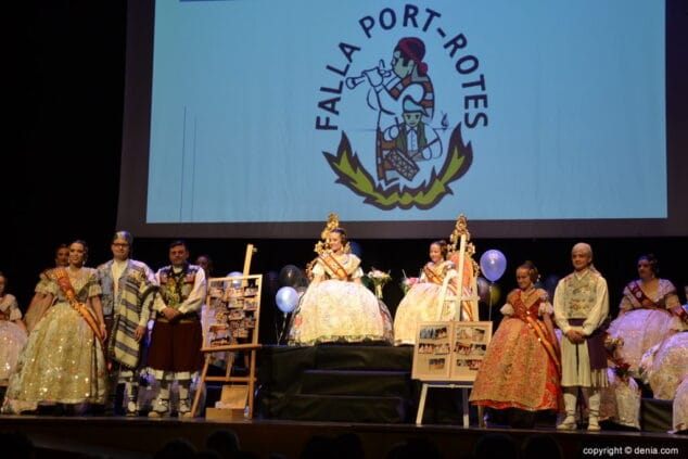 53 despedida de las falleras mayores de denia 2019 falla port rotes 2019