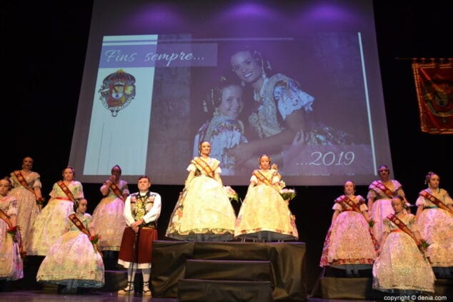 74 despedida de las falleras mayores de denia 2019 amparo y neus