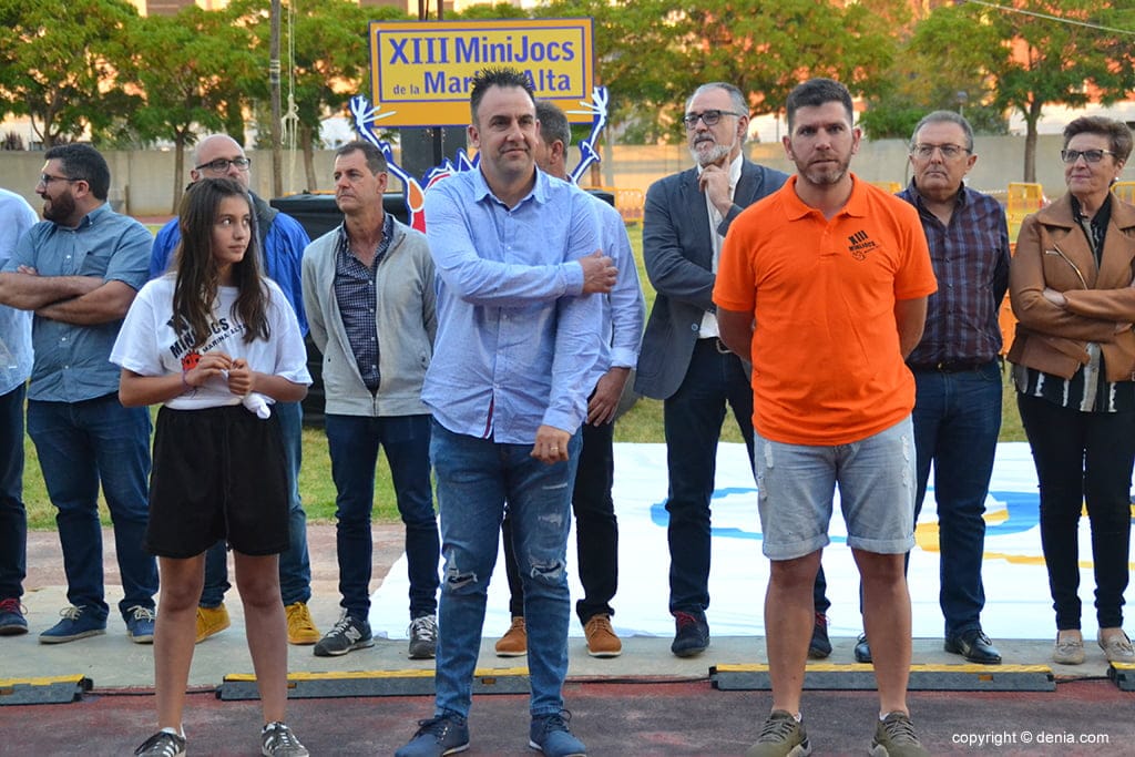 atleta juez y entrenador que leyeron el juramento olimpico