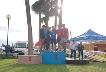 Bronce para el equipo K2 del Real Club Náutico Dénia