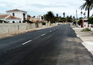 calles asfaltadas en denia
