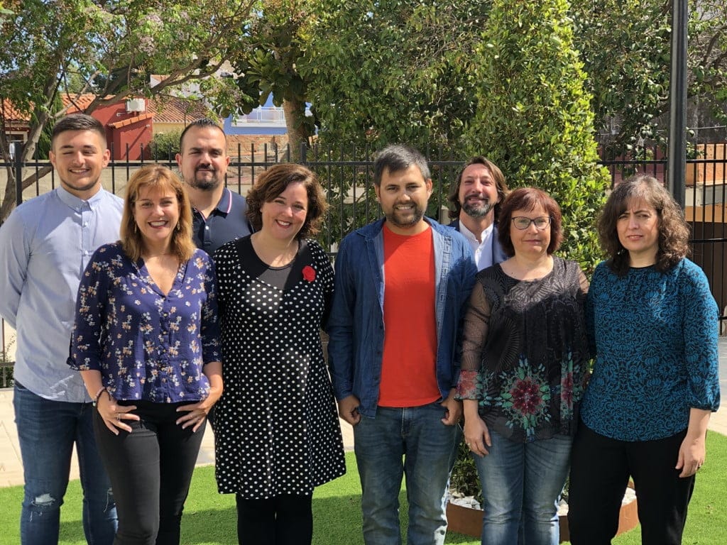 candidatura socialista para la alcaldia de la xara 2019