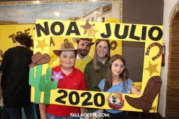 cargos de la falla oeste 2020 en la treta infantil