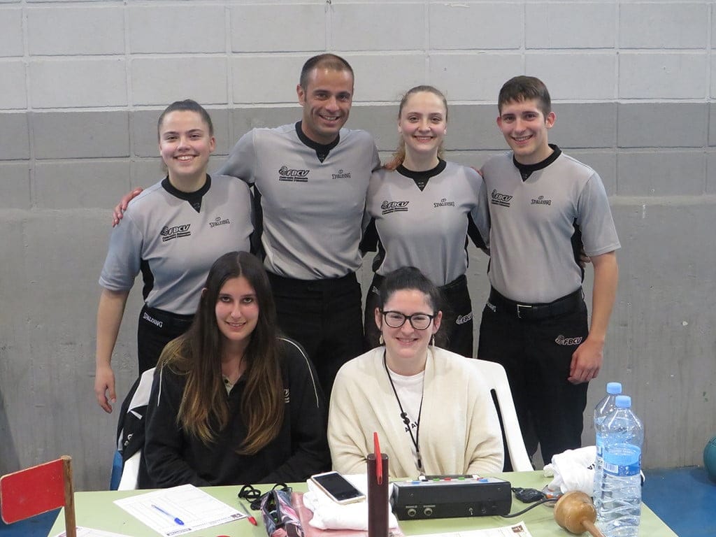 equipo arbitral con fernando calatrava