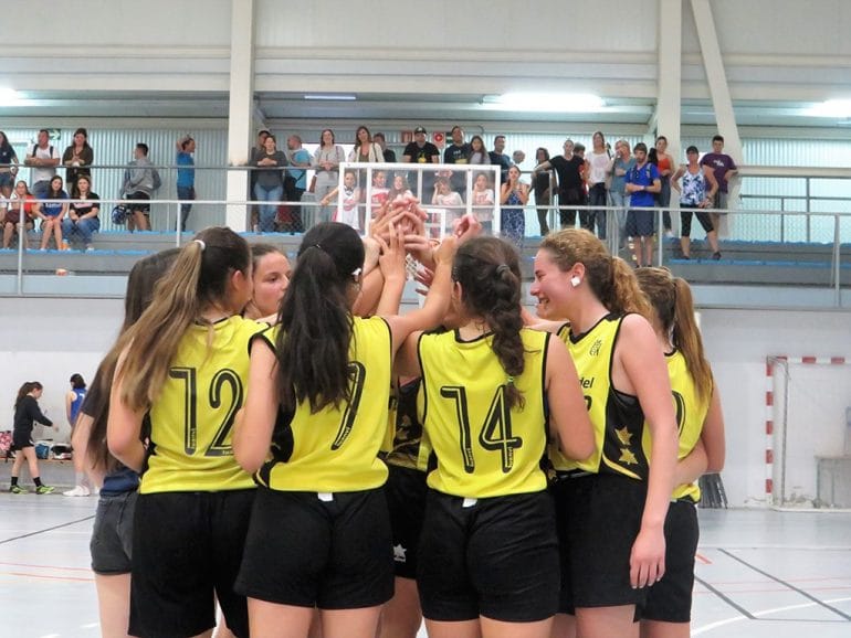 Equipo Cadete 04 Femenino del Dénia Básquet