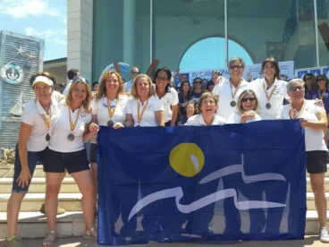 equipo veteranas del cr marina de denia campeonas de espana