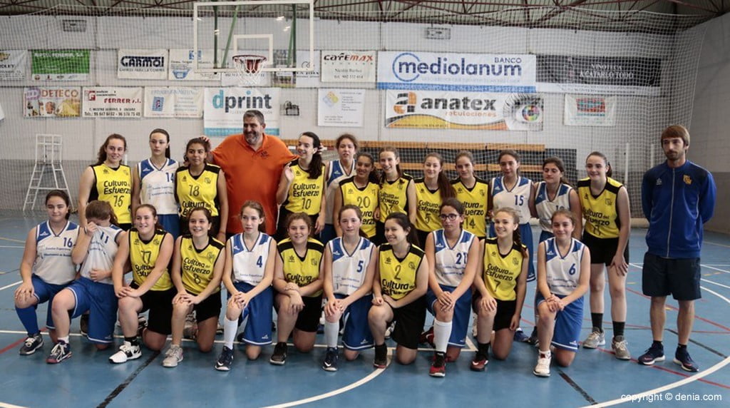 Equipos femeninos de baloncesto Dénia-Benissa