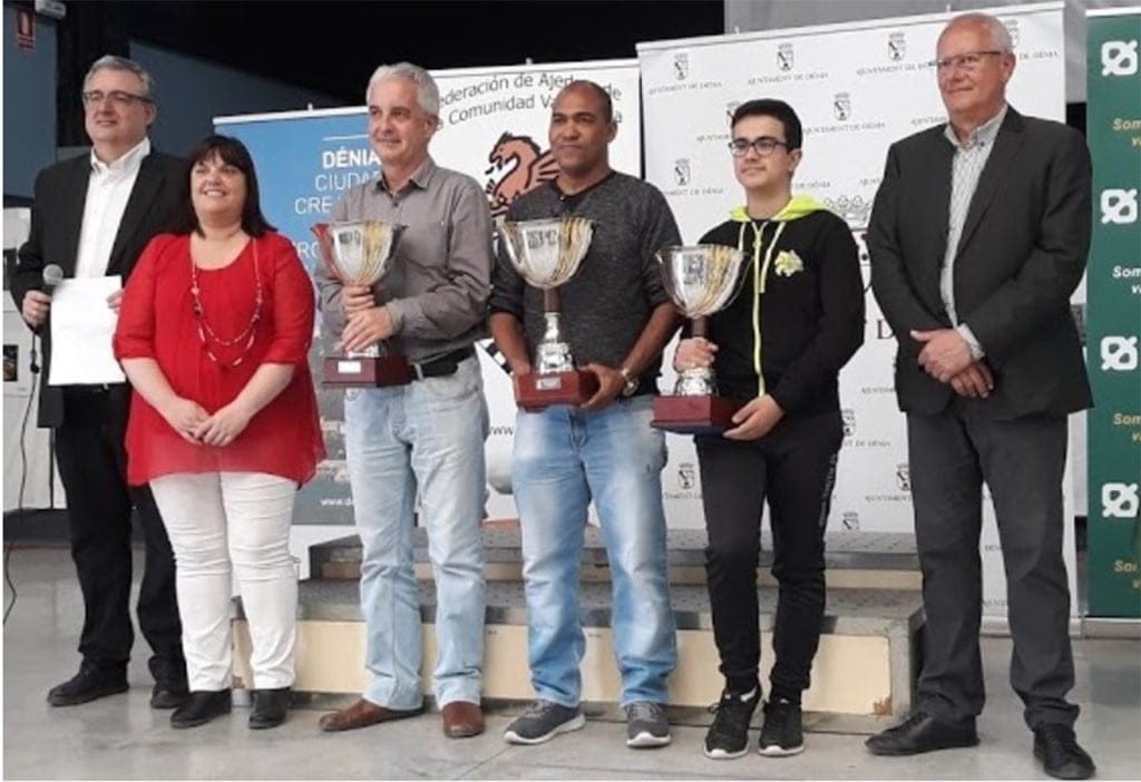 ganadores del torneo de ajedrez en denia