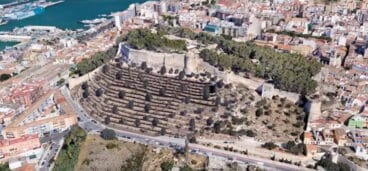 hotel de lujo en la cantera del castillo de denia