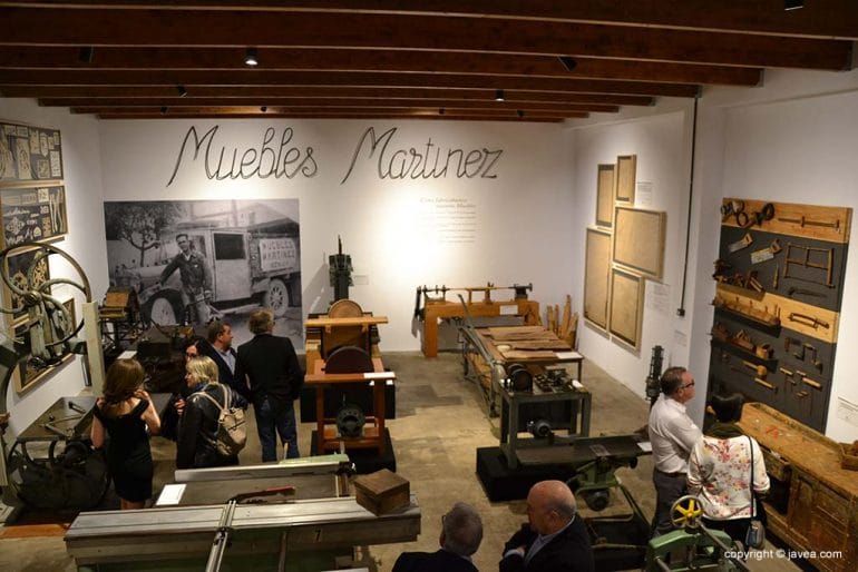 Interior museo Muebles Martínez