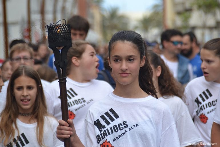 La penúltima relevista en la calle La Mar