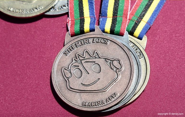 Medaille der XIII. Olympischen Mini Jocs