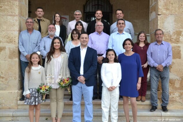 miembros de la junta local fallera de denia