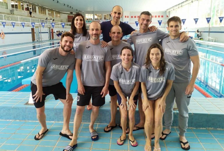 Nadadores Máster del Club Natación Dénia