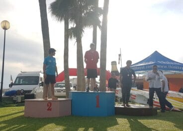 Oro para el equipo K1 del Real Club Náutico Dénia