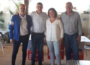 patxi lopez en su visita a jesus pobre