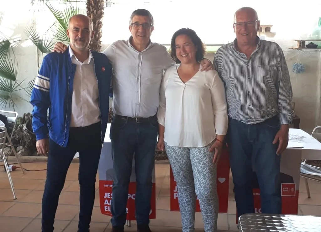 Patxi López apoya las candidaturas socialistas a las alcaldías de Dénia, La Xara y Jesús Pobre 1 patxi lopez en su visita a jesus pobre