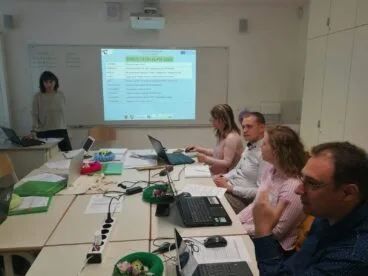 Profesores del colegio Paidos en Eslovenia