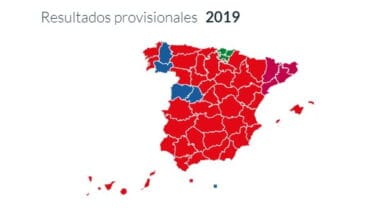 Resultados elecciones europeas 2019 Dénia