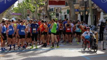salida de la marcha solidaria