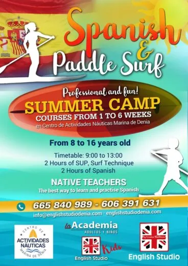 Spanish Paddle Surf – English Studio