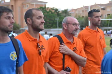 Técnicos de la delegación Dénia