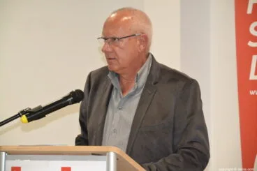 vicent grimalt en un acto de campana