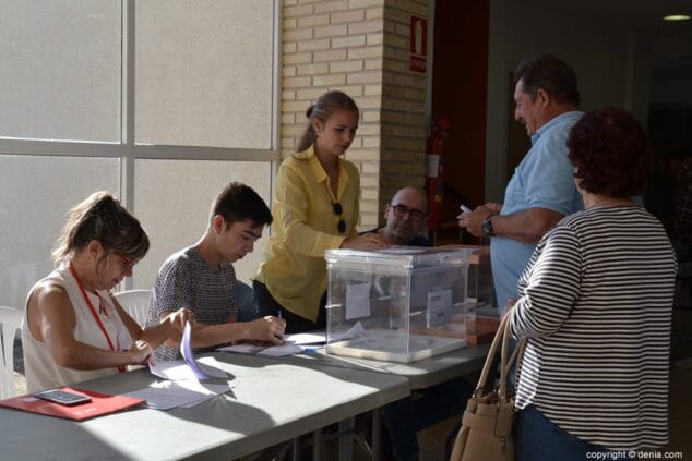 votaciones en denia 2019