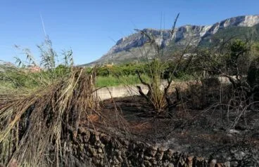 zona quemada en denia