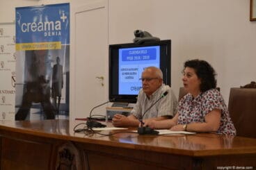 Clausura de los programas formativos de Creama – Vicent Grimalt y Rosario Donderis