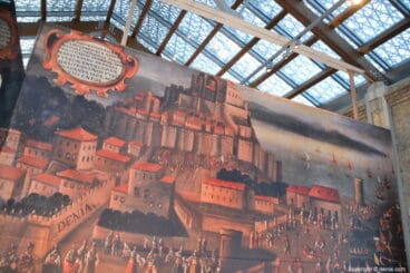 Inauguración del Museu de la Mar de Dénia – reproducción del cuadro de expulsión de los moriscos