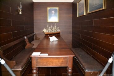 Inauguración del Museu de la Mar de Dénia – reproducción del interior de un barco