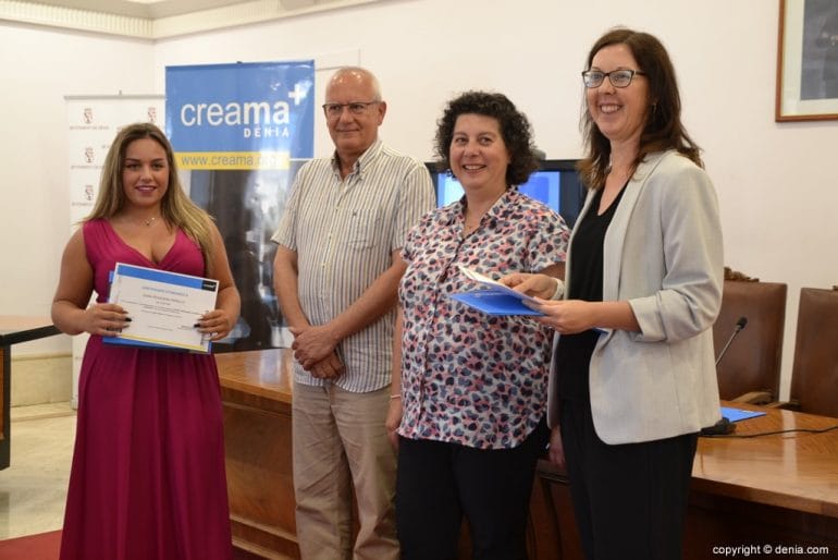 Clausura de los programas formativos de Creama - entrega de diplomas