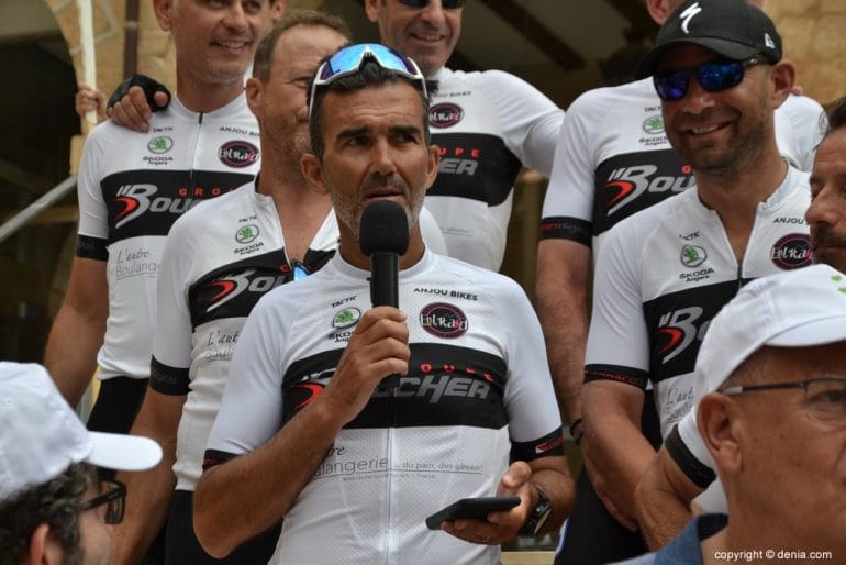 V Carrera Solidaria Angers - Dénia - Palabras de los ciclistas