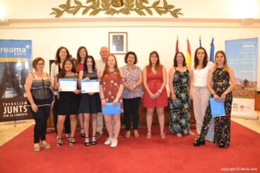 Clausura de los programas formativos de Creama – alumnas de peluquería