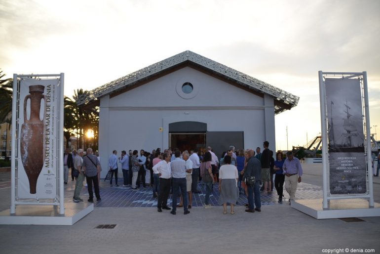 Inauguración del Museu de la Mar de Dénia - entrada
