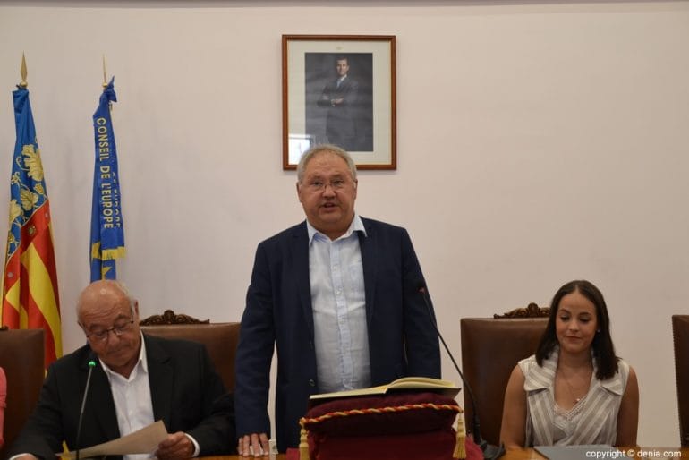 Constitución del Ayuntamiento de Dénia - Mario Vidal