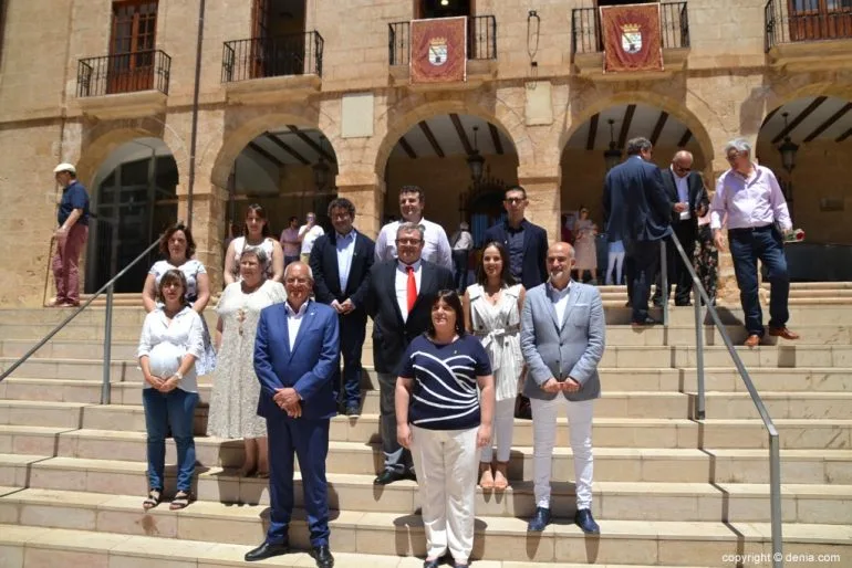 Constitución del Ayuntamiento de Dénia - Concejales socialistas
