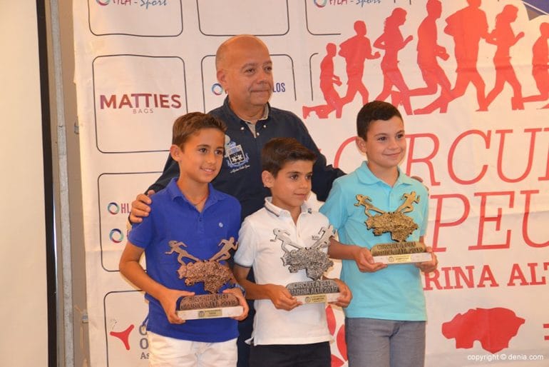 Álex Sangil, Joan Buigues y Adai Prada